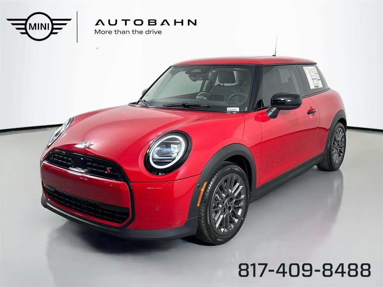 Chili Red II 2025 MINI Cooper Hatchback Front-Wheel Drive Automatic