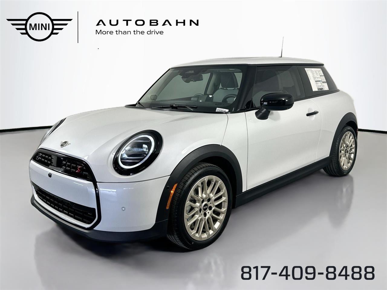 Nanuq White Metallic 2025 MINI Cooper S 2-Door Hatchback FWD Hatchback Front-Wheel Drive 7-Speed Dual Clutch