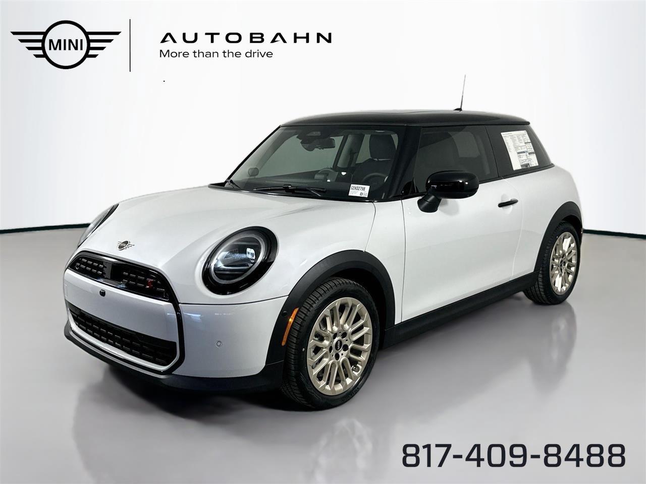 Nanuq White Metallic 2025 MINI Cooper Hatchback Front-Wheel Drive 7-Speed Dual Clutch