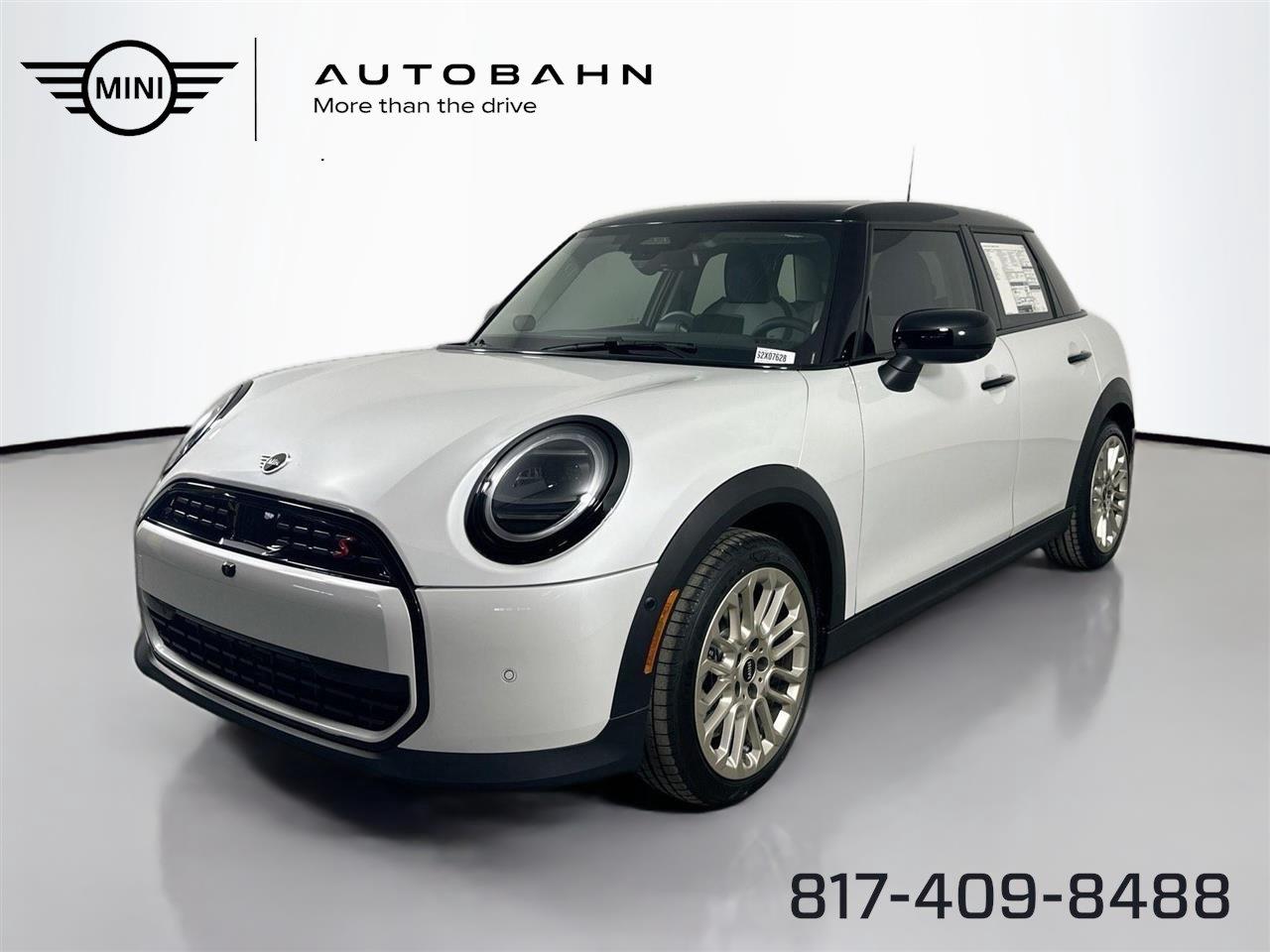 Nanuq White Metallic 2025 MINI Cooper Hatchback Front-Wheel Drive 7-Speed Dual Clutch