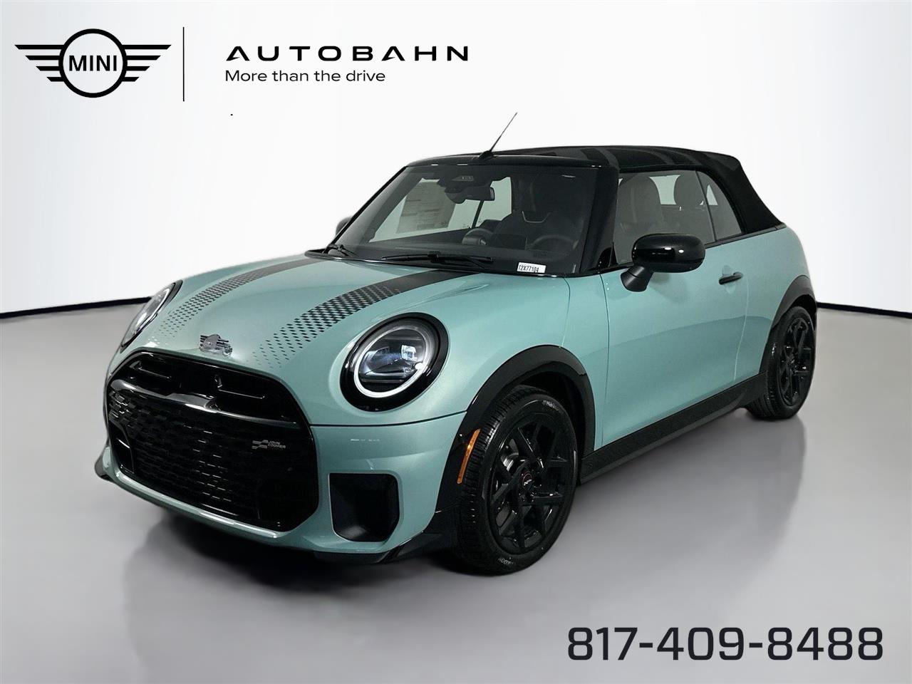 Ocean Wave Green Metallic 2026 MINI Cooper S Convertible FWD Convertible Front-Wheel Drive 7-Speed Dual Clutch