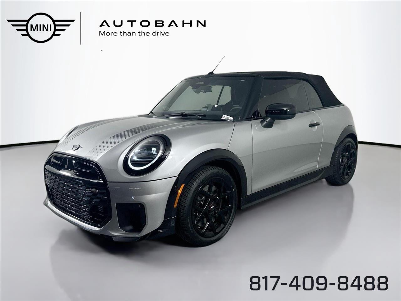 Melting Silver III Metallic 2026 MINI Cooper Convertible Front-Wheel Drive 7-Speed Dual Clutch