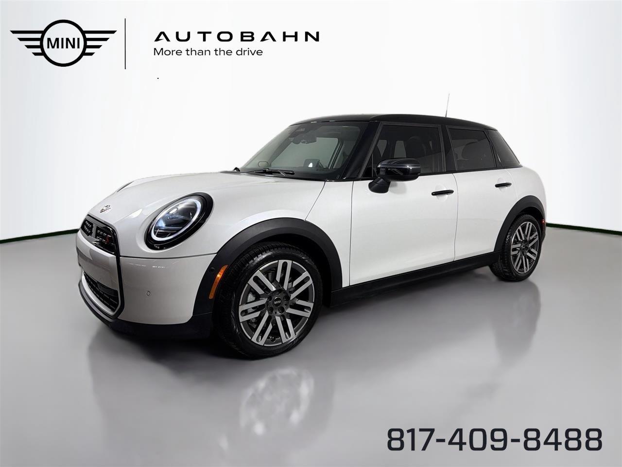Nanuq White Metallic 2025 MINI Cooper Hatchback Front-Wheel Drive 7-Speed Dual Clutch
