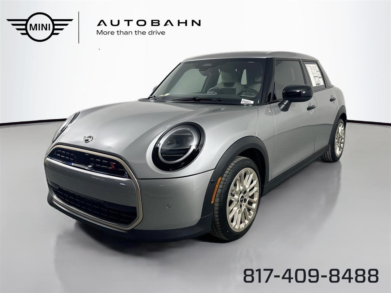 Melting Silver III Metallic 2025 MINI Cooper S 4-Door Hatchback FWD Hatchback Front-Wheel Drive 7-Speed Dual Clutch