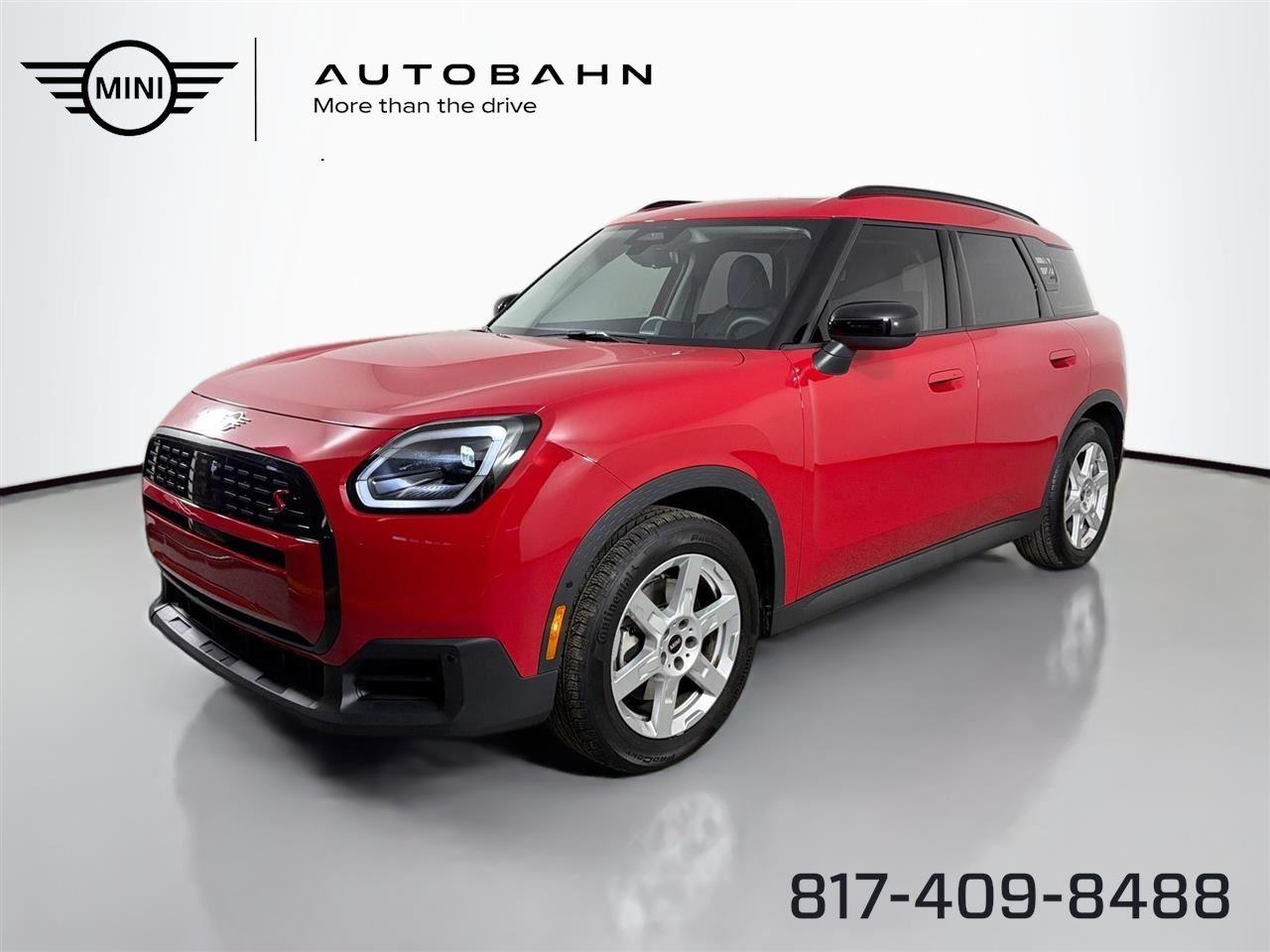 Chili Red II 2025 MINI Countryman Cooper S ALL4 SUV / Crossover All-Wheel Drive 7-Speed Dual Clutch