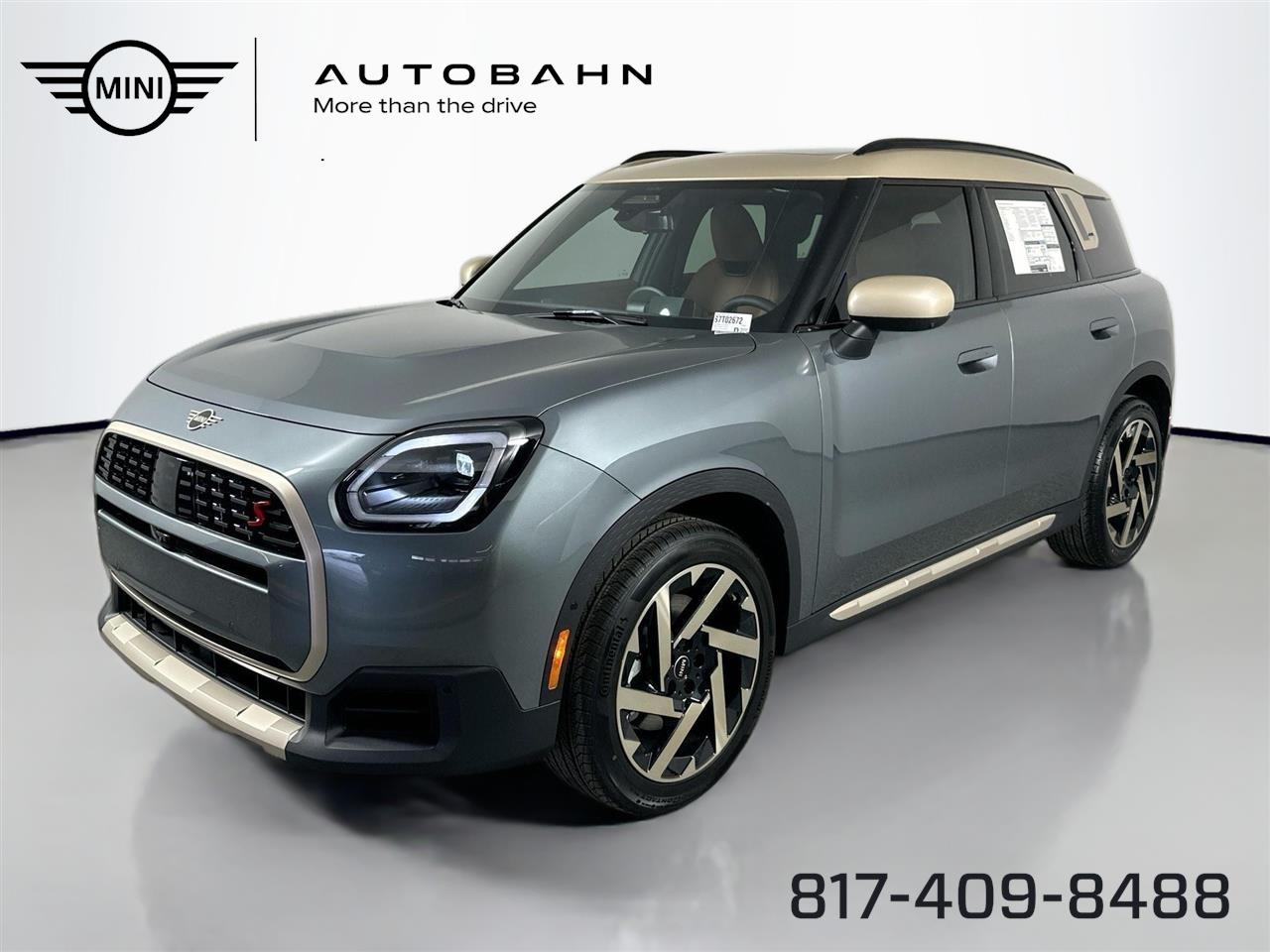 Smokey Green Metallic 2025 MINI Countryman SUV / Crossover All-Wheel Drive 7-Speed Dual Clutch
