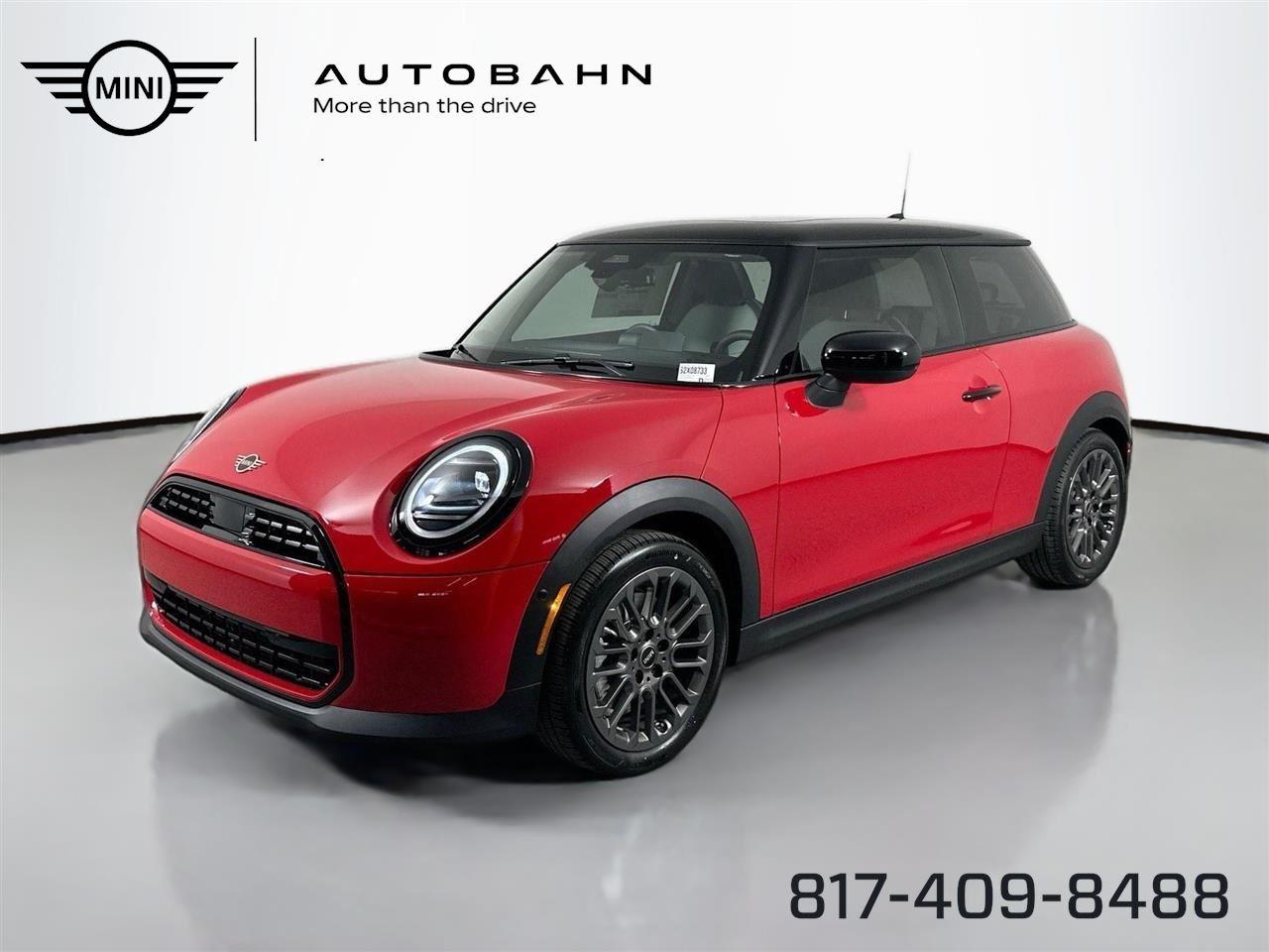 Chili Red II 2025 MINI Cooper Hatchback Front-Wheel Drive Automatic