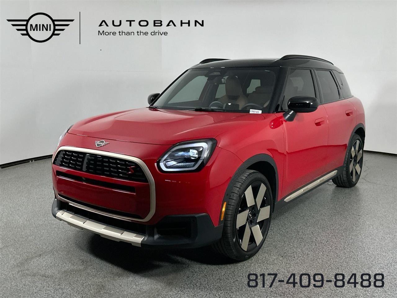 Chili Red II 2025 MINI Countryman SUV / Crossover All-Wheel Drive 7-Speed Dual Clutch