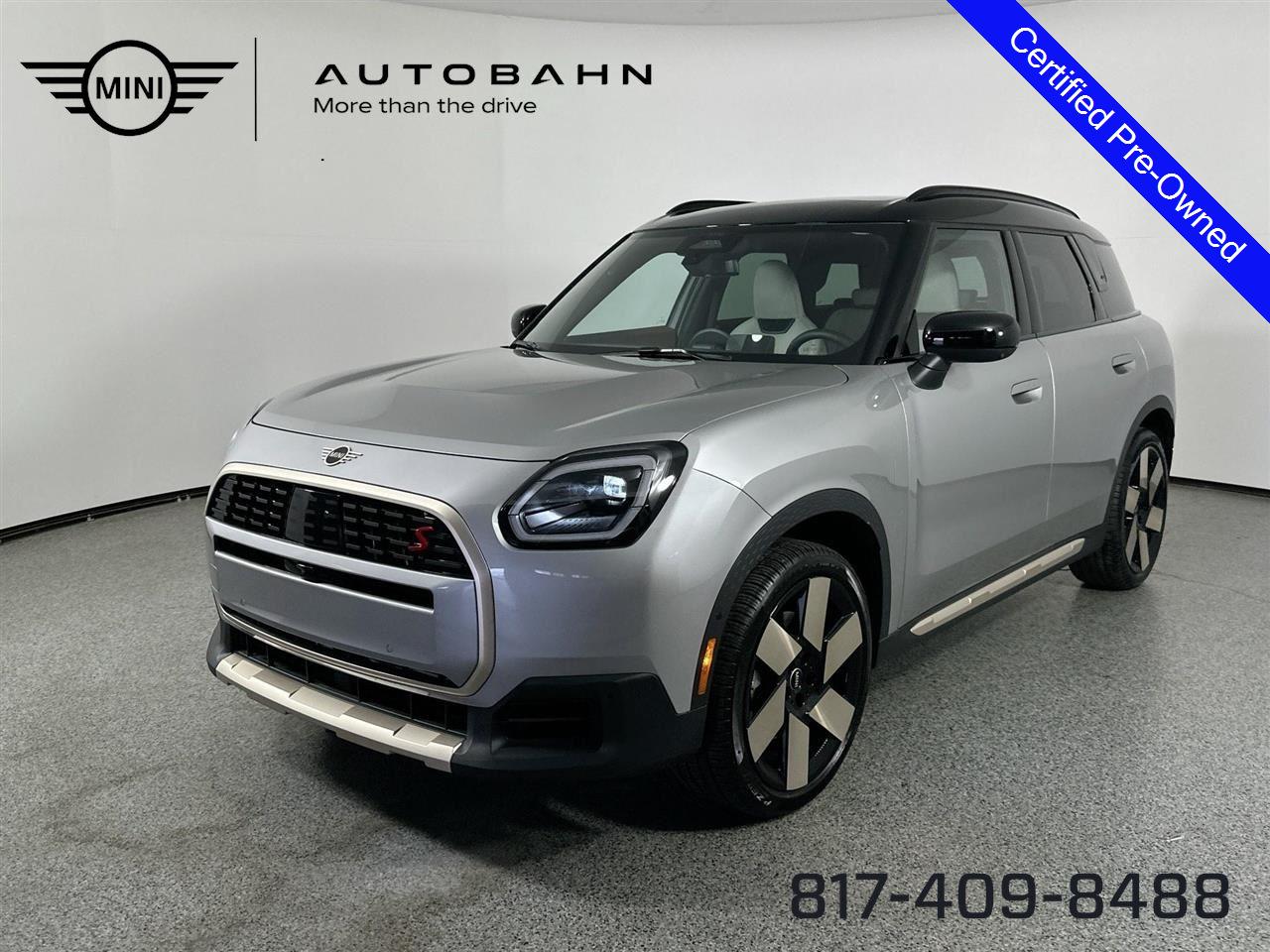 Melting Silver III Metallic 2025 MINI Countryman SUV / Crossover All-Wheel Drive 7-Speed Dual Clutch