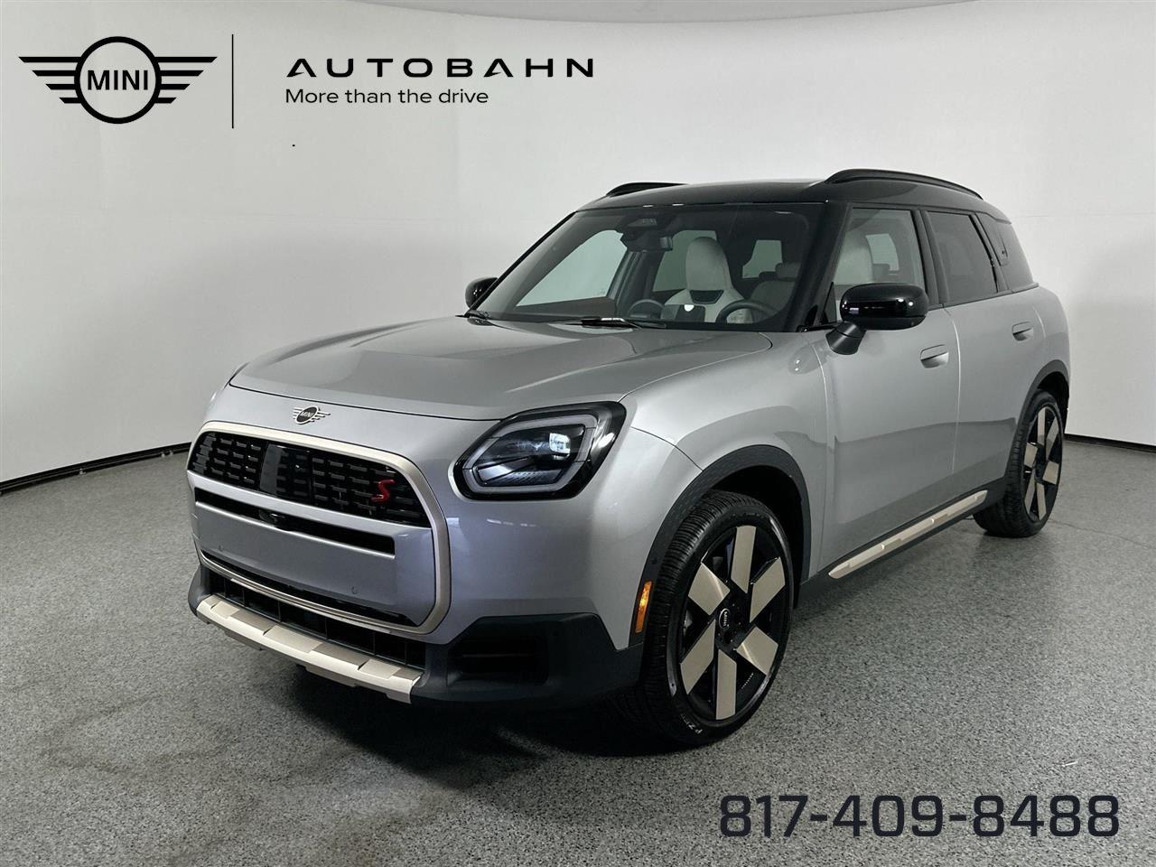 Melting Silver III Metallic 2025 MINI Countryman SUV / Crossover All-Wheel Drive 7-Speed Dual Clutch