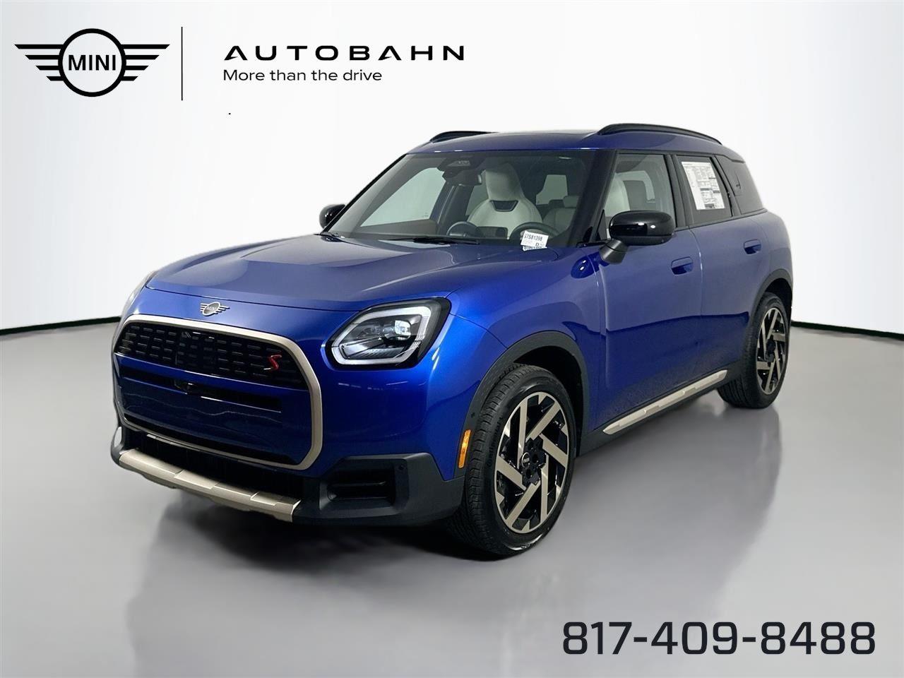 Blazing Blue Metallic 2025 MINI Countryman SUV / Crossover All-Wheel Drive 7-Speed Dual Clutch