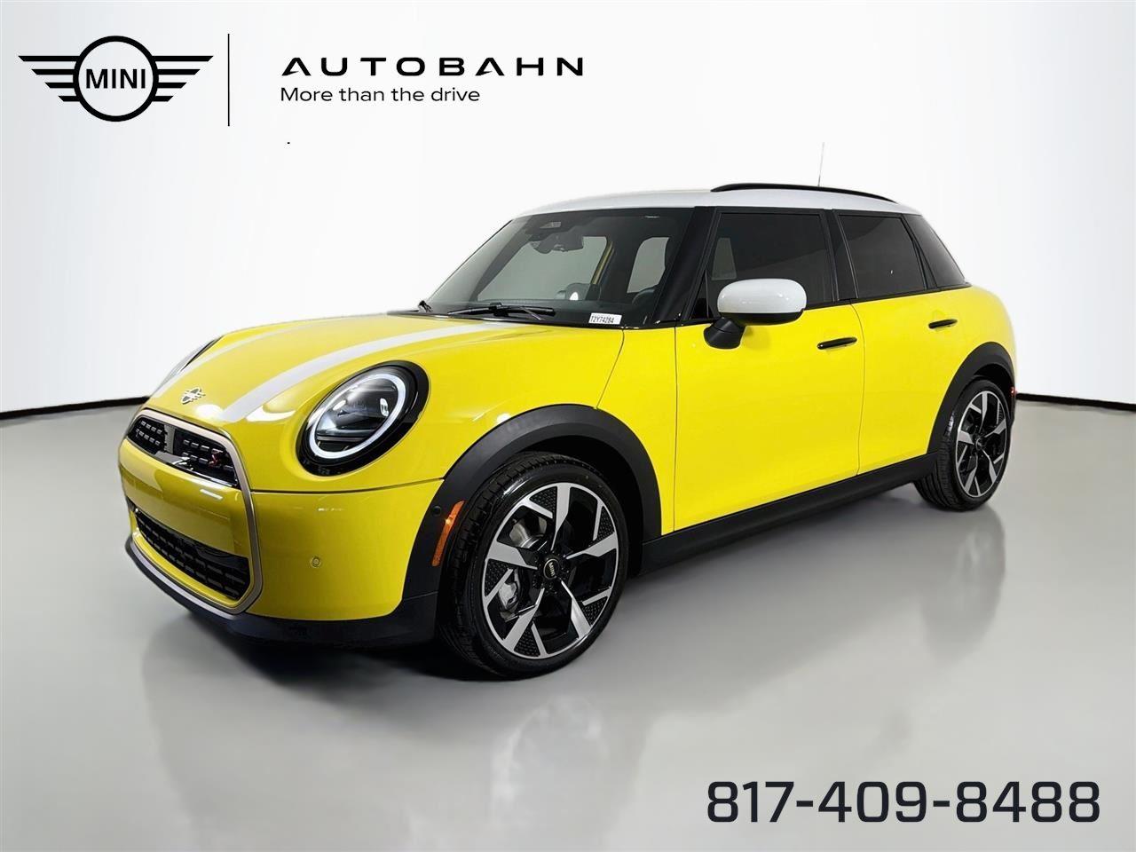 Sunny Side Yellow 2026 MINI Cooper Hatchback Front-Wheel Drive 7-Speed Dual Clutch