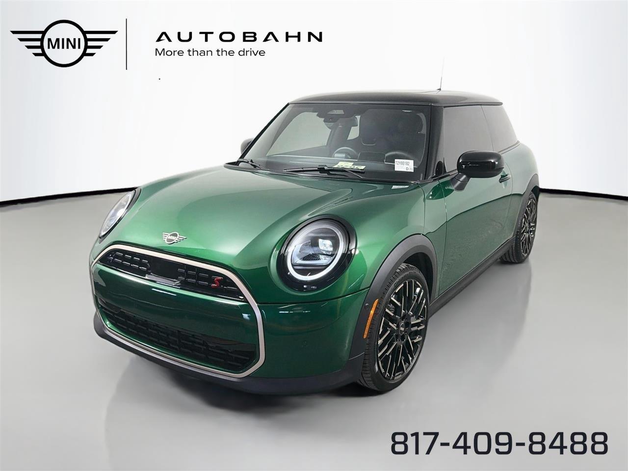 British Racing Green IV Metallic 2026 MINI Cooper Hatchback Front-Wheel Drive 7-Speed Dual Clutch