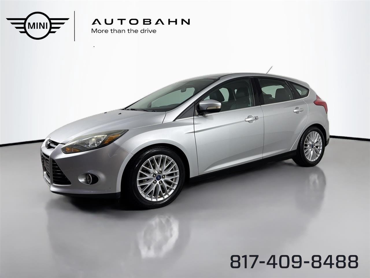Ingot Silver Metallic 2014 Ford Focus Hatchback Front-Wheel Drive 6-Speed Automatic