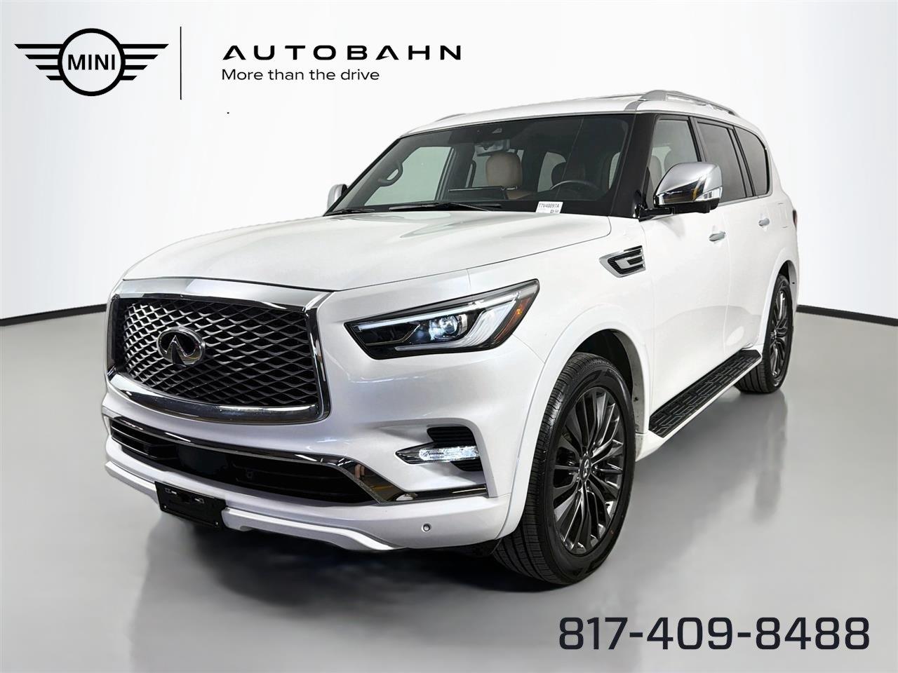 Moonstone White 2024 INFINITI QX80 SUV / Crossover All-Wheel Drive Automatic