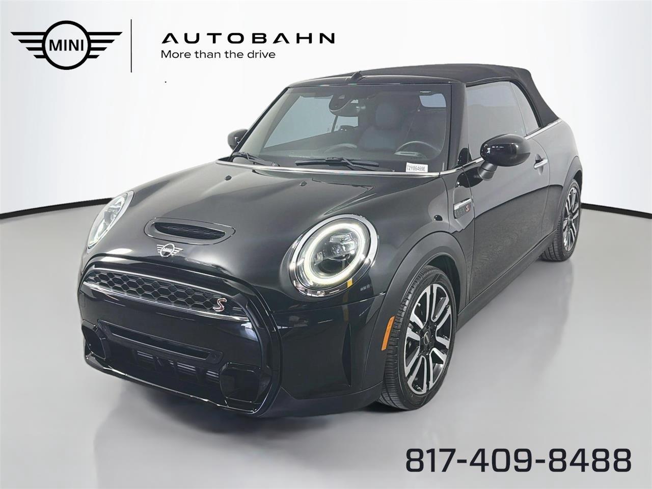 Midnight Black II 2024 MINI Cooper Convertible Front-Wheel Drive 7-Speed Dual Clutch
