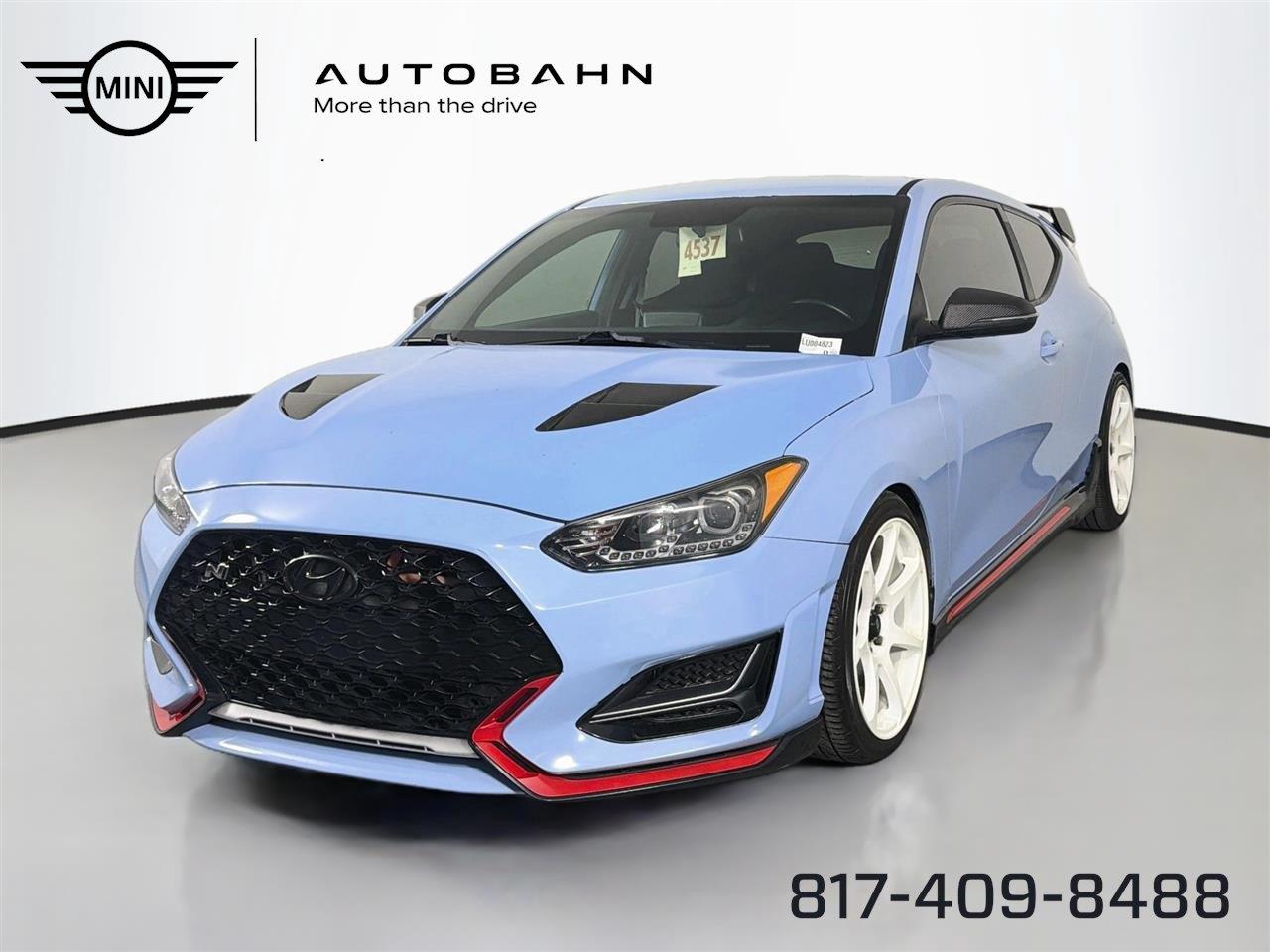 Performance Blue 2020 Hyundai Veloster N Coupe Front-Wheel Drive Manual