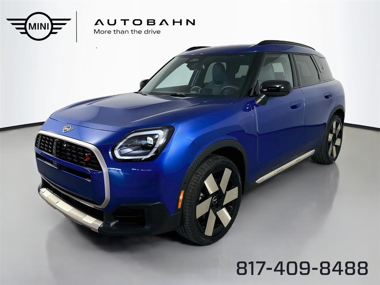 Blazing Blue Metallic 2025 MINI Countryman SUV / Crossover All-Wheel Drive 7-Speed Dual Clutch