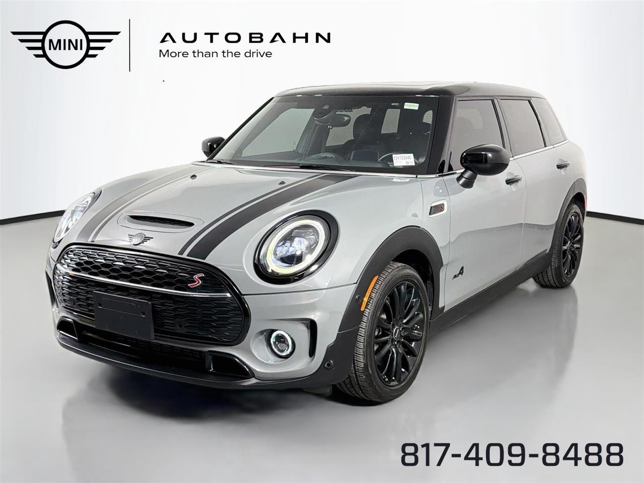Gray (Moonwalk Grey Metallic) 2023 MINI Cooper Clubman Wagon All-Wheel Drive Automatic