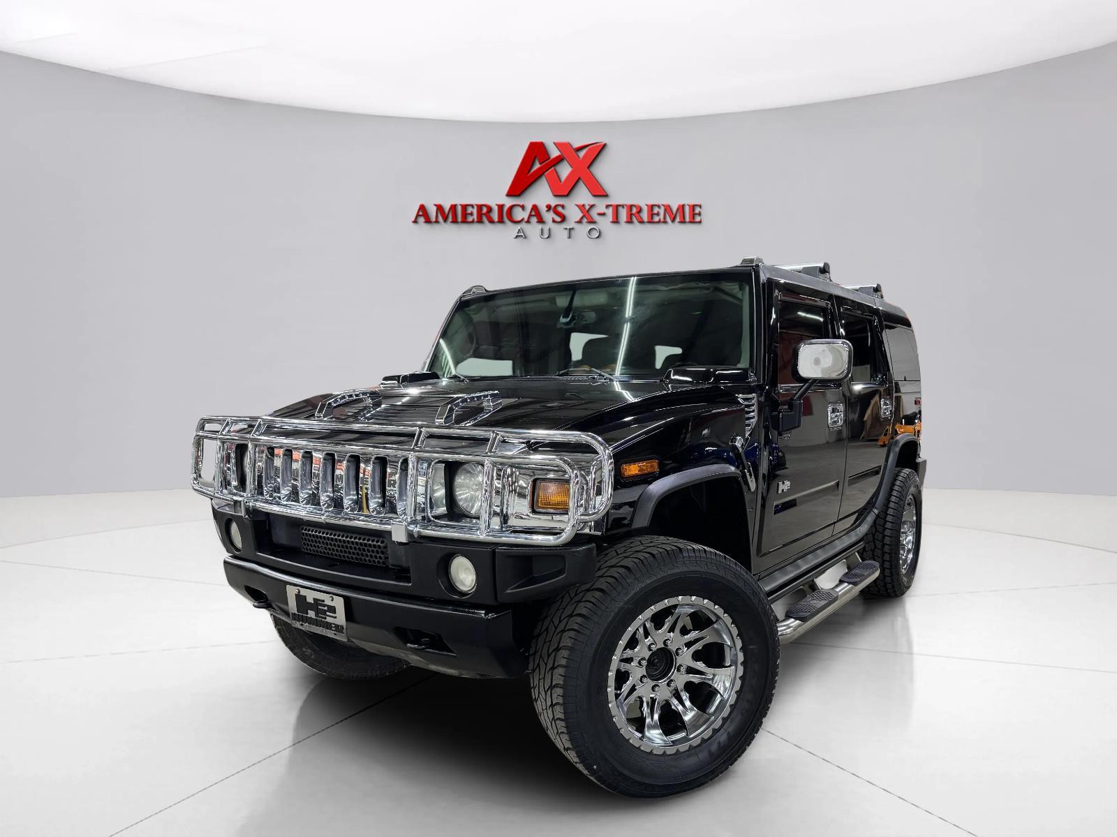 Black 2003 Hummer H2 Base SUV / Crossover Four-Wheel Drive 4-Speed Automatic