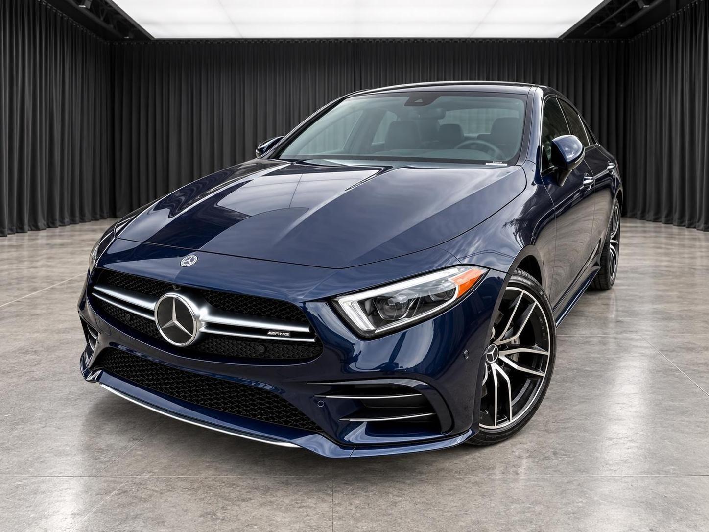 Lunar Blue Metallic 2020 Mercedes-Benz CLS Coupe All-Wheel Drive Automatic