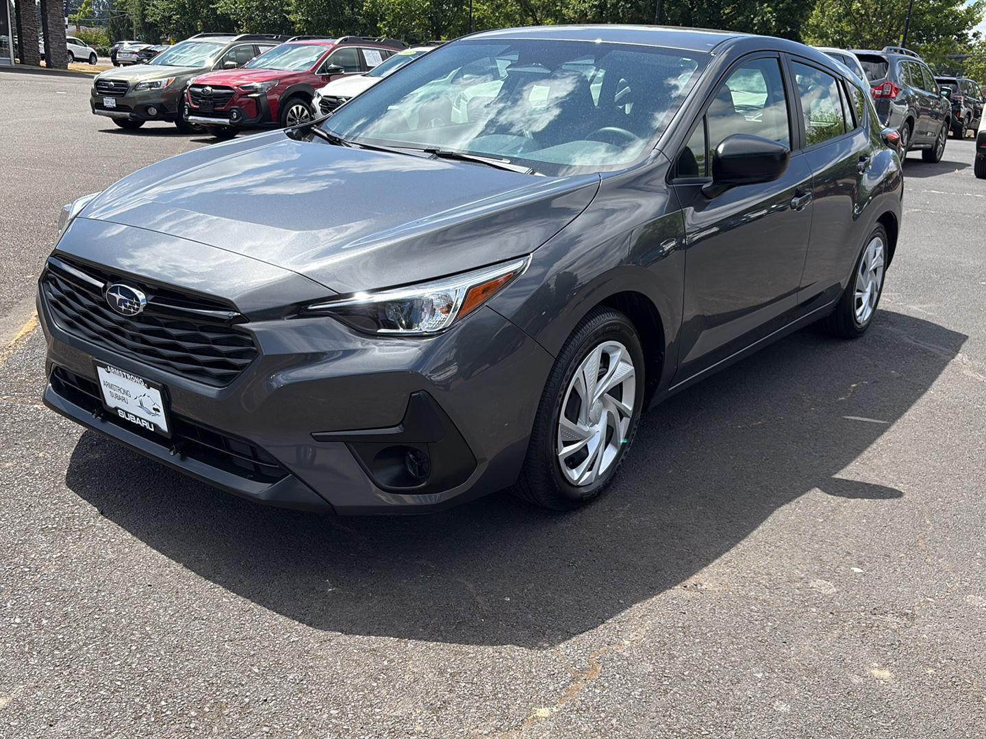 Magnetite Gray Metallic 2024 Subaru Impreza Sedan All-Wheel Drive Continuously Variable Transmission