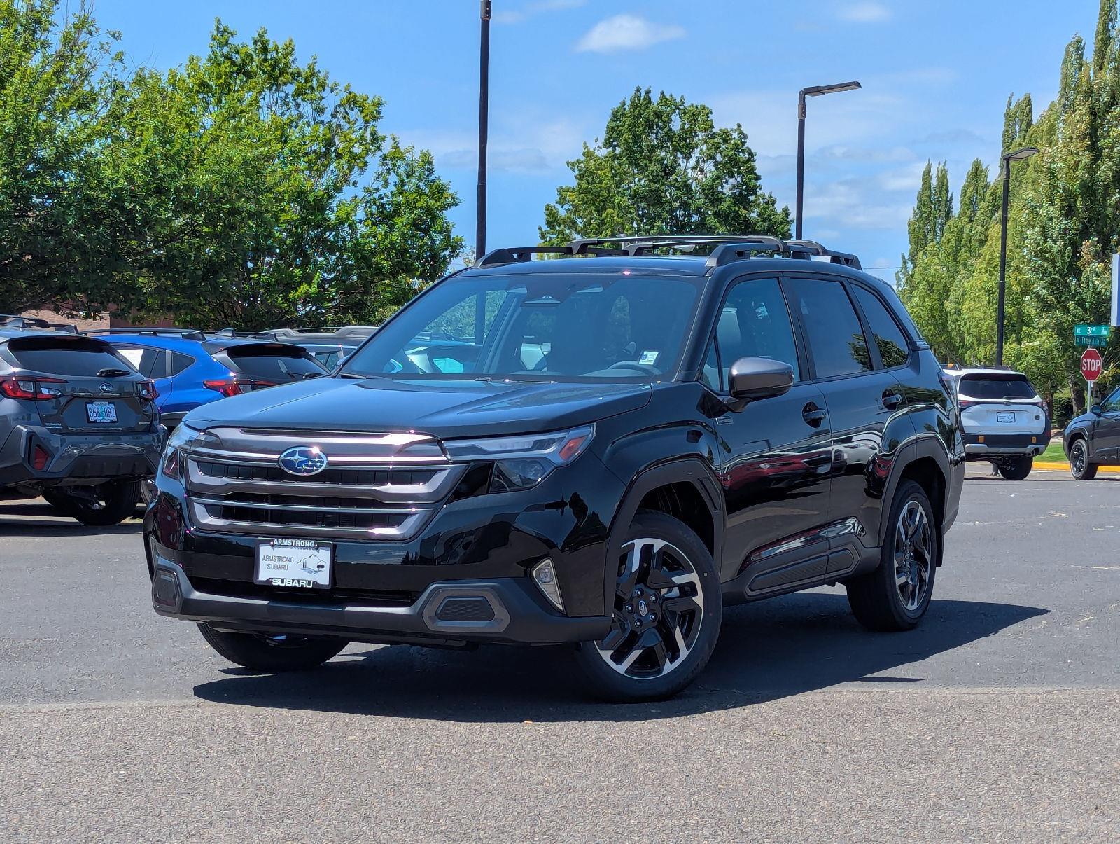 Crystal Black Silica 2026 Subaru Forester Hybrid SUV / Crossover All-Wheel Drive Continuously Variable Transmission