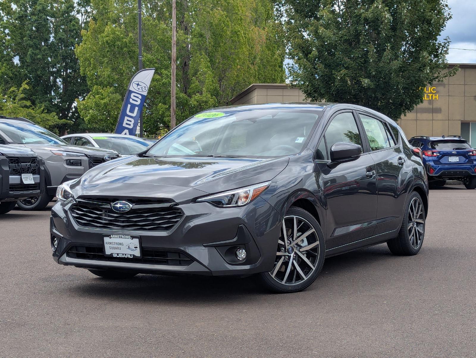 Magnetite Gray Metallic 2026 Subaru Impreza Wagon All-Wheel Drive Continuously Variable Transmission
