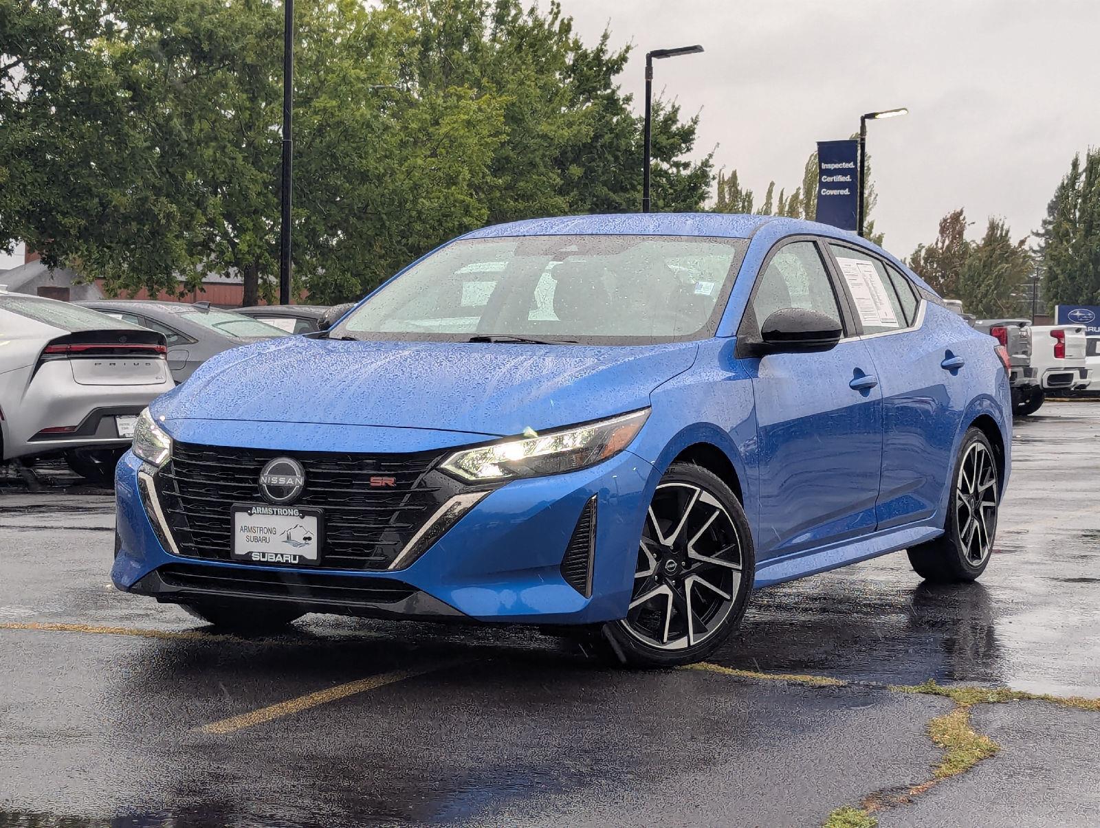 Electric Blue Metallic 2025 Nissan Sentra Sedan Front-Wheel Drive Continuously Variable Transmission