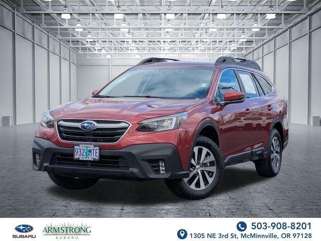 Crimson Red Pearl 2021 Subaru Outback SUV / Crossover All-Wheel Drive Continuously Variable Transmission