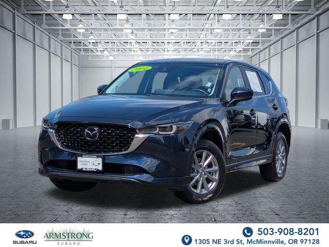 Deep Crystal Blue Mica 2024 Mazda CX-5 SUV / Crossover All-Wheel Drive Automatic