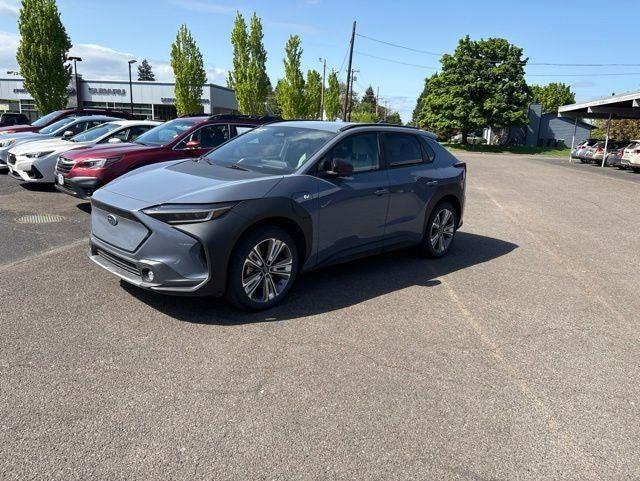 Harbor Mist Gray Pearl 2023 Subaru Solterra SUV / Crossover All-Wheel Drive Automatic