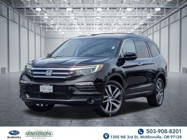 Black 2016 Honda Pilot SUV / Crossover All-Wheel Drive 9-Speed Automatic