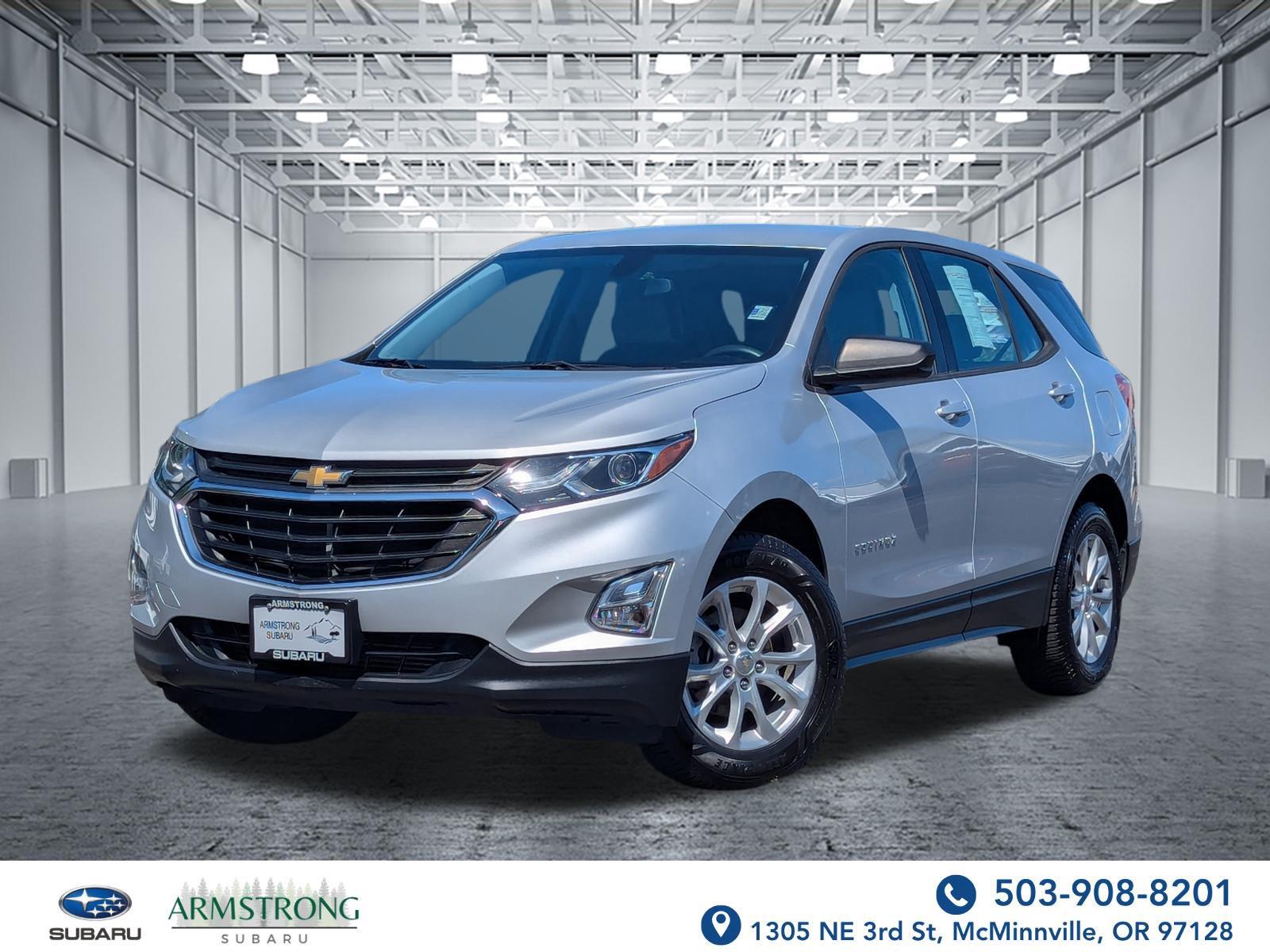 Silver Ice Metallic 2018 Chevrolet Equinox SUV / Crossover Four-Wheel Drive 6-Speed Automatic Overdrive