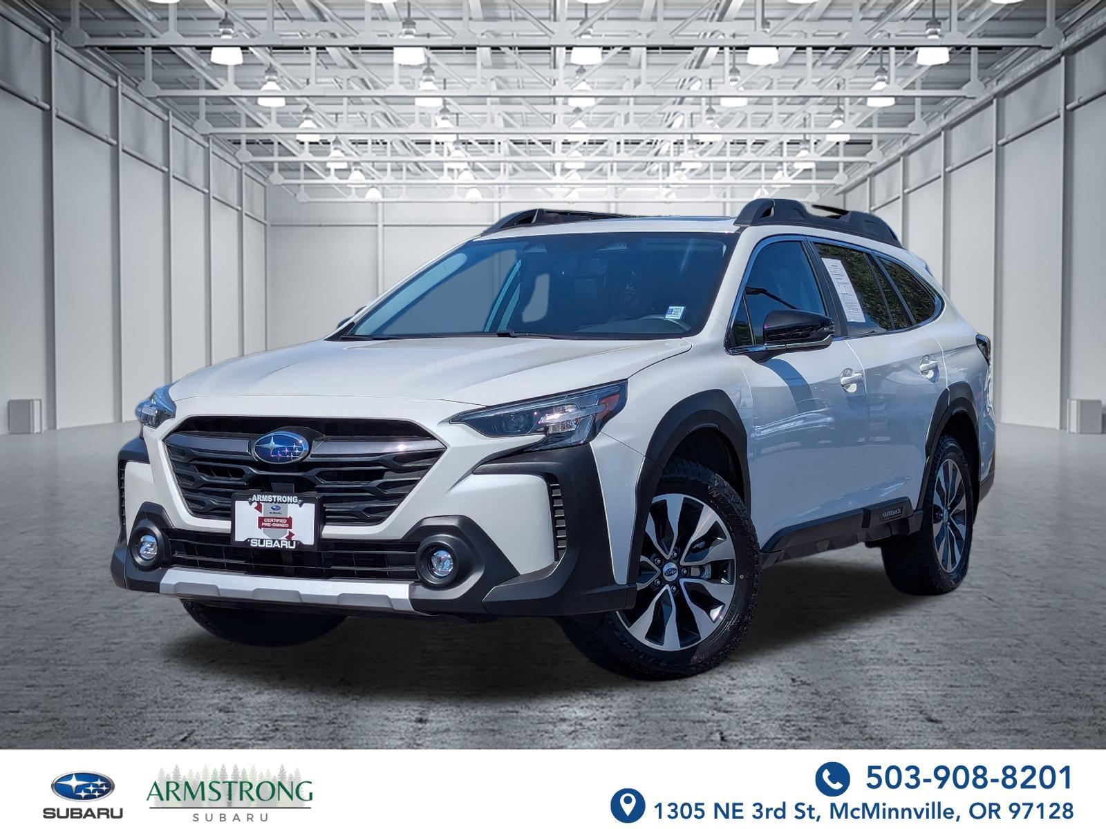 Crystal White Pearl 2023 Subaru Outback SUV / Crossover All-Wheel Drive Continuously Variable Transmission
