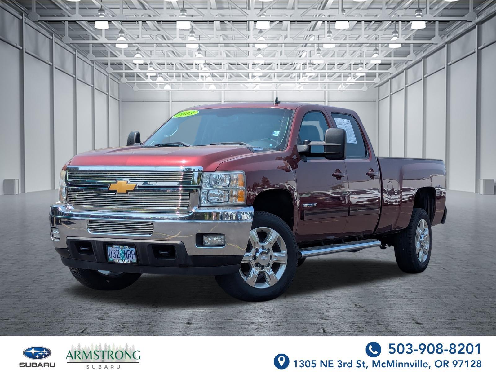 Victory Red 2013 Chevrolet Silverado 2500HD Pickup Truck 4X2 6-Speed Automatic
