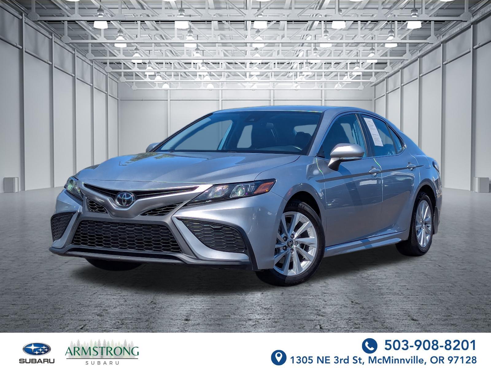 Celestial Silver Metallic 2024 Toyota Camry Sedan Front-Wheel Drive 