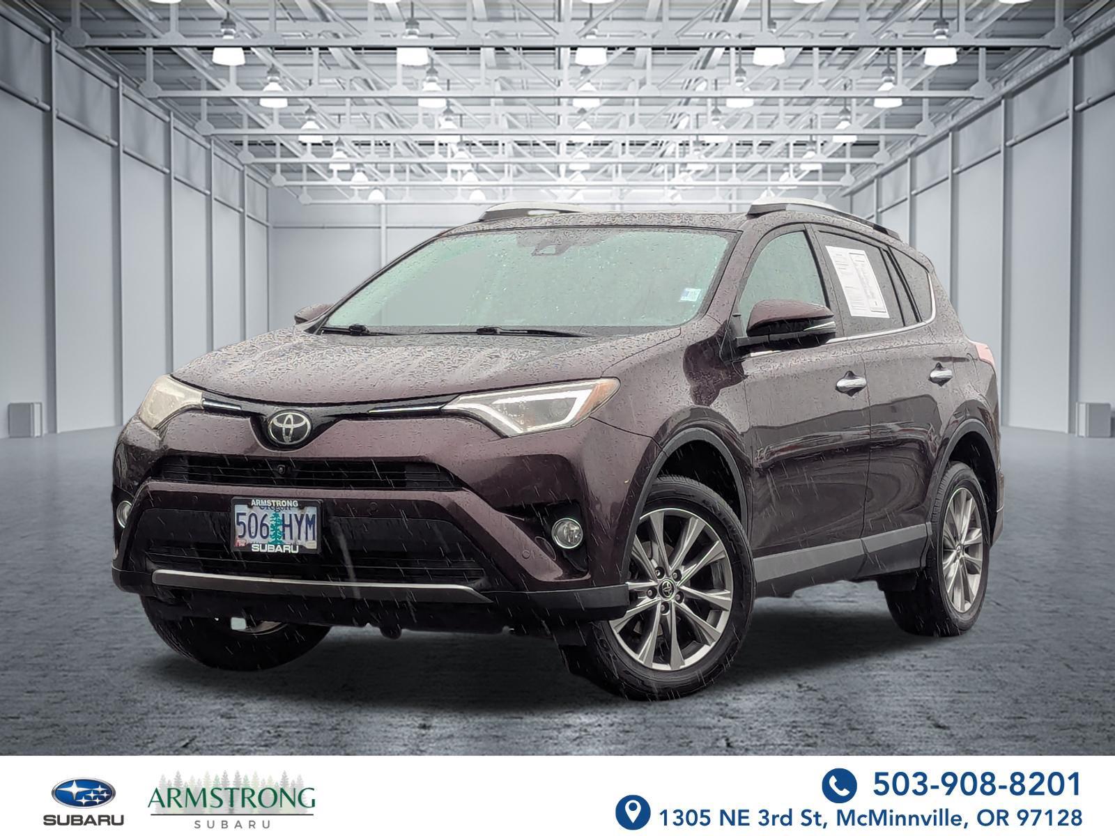 Black Currant Metallic 2016 Toyota RAV4 SUV / Crossover All-Wheel Drive 6-Speed Automatic