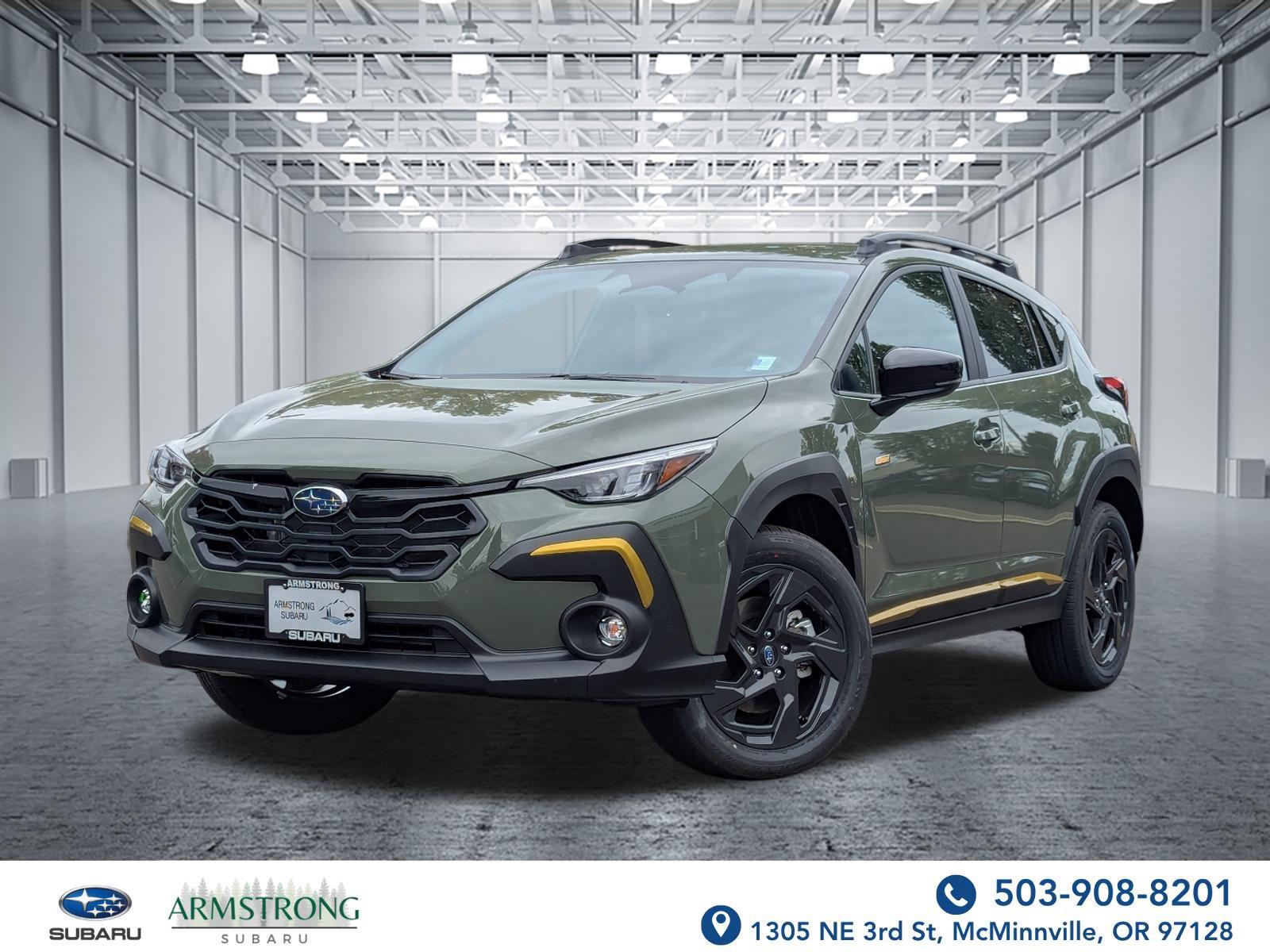 Alpine Green 2026 Subaru Crosstrek SUV / Crossover All-Wheel Drive Continuously Variable Transmission
