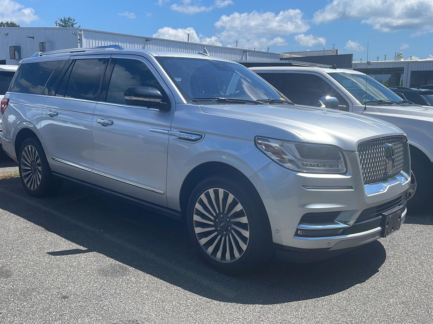 Ingot Silver 2019 Lincoln Navigator SUV / Crossover Four-Wheel Drive Automatic