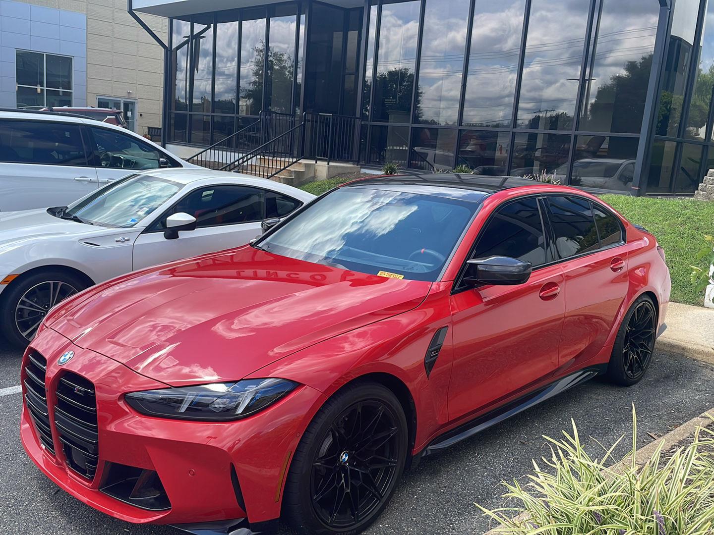 Toronto Red Metallic 2025 BMW M3 Sedan All-Wheel Drive Automatic