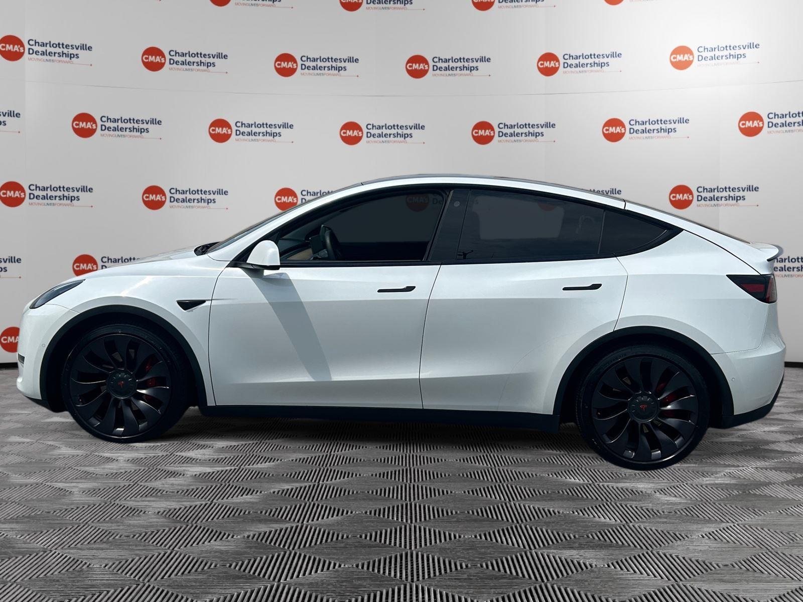 Used 2021 Tesla Model Y Performance with VIN 5YJYGDEF7MF230466 for sale in Rocky Mount, NC