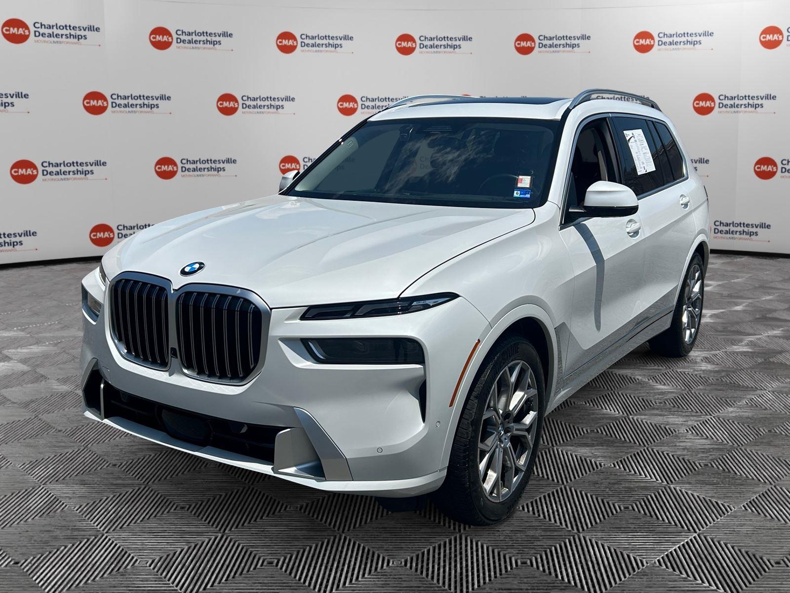 Mineral White Metallic 2025 BMW X7 SUV / Crossover All-Wheel Drive Automatic