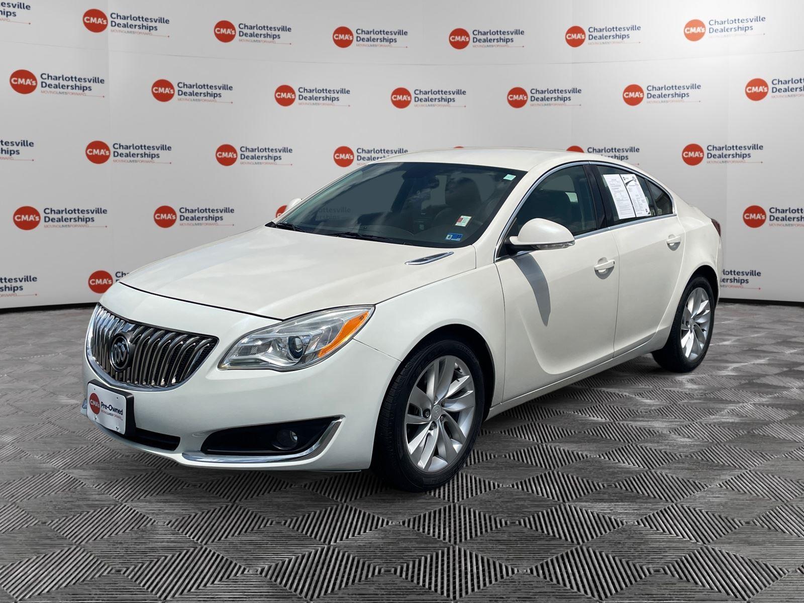 White Diamond Tricoat 2015 Buick Regal Sedan Front-Wheel Drive 6-Speed Automatic