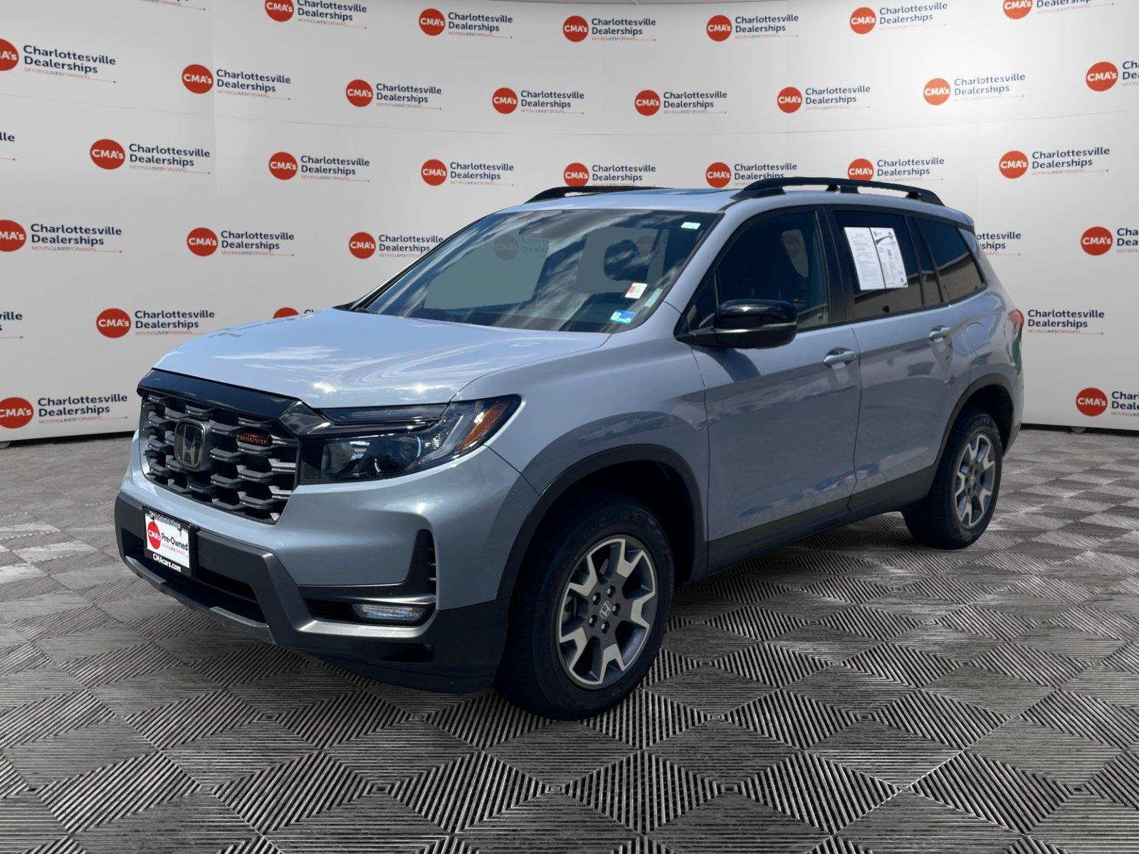 Sonic Gray Pearl 2023 Honda Passport SUV / Crossover All-Wheel Drive Automatic