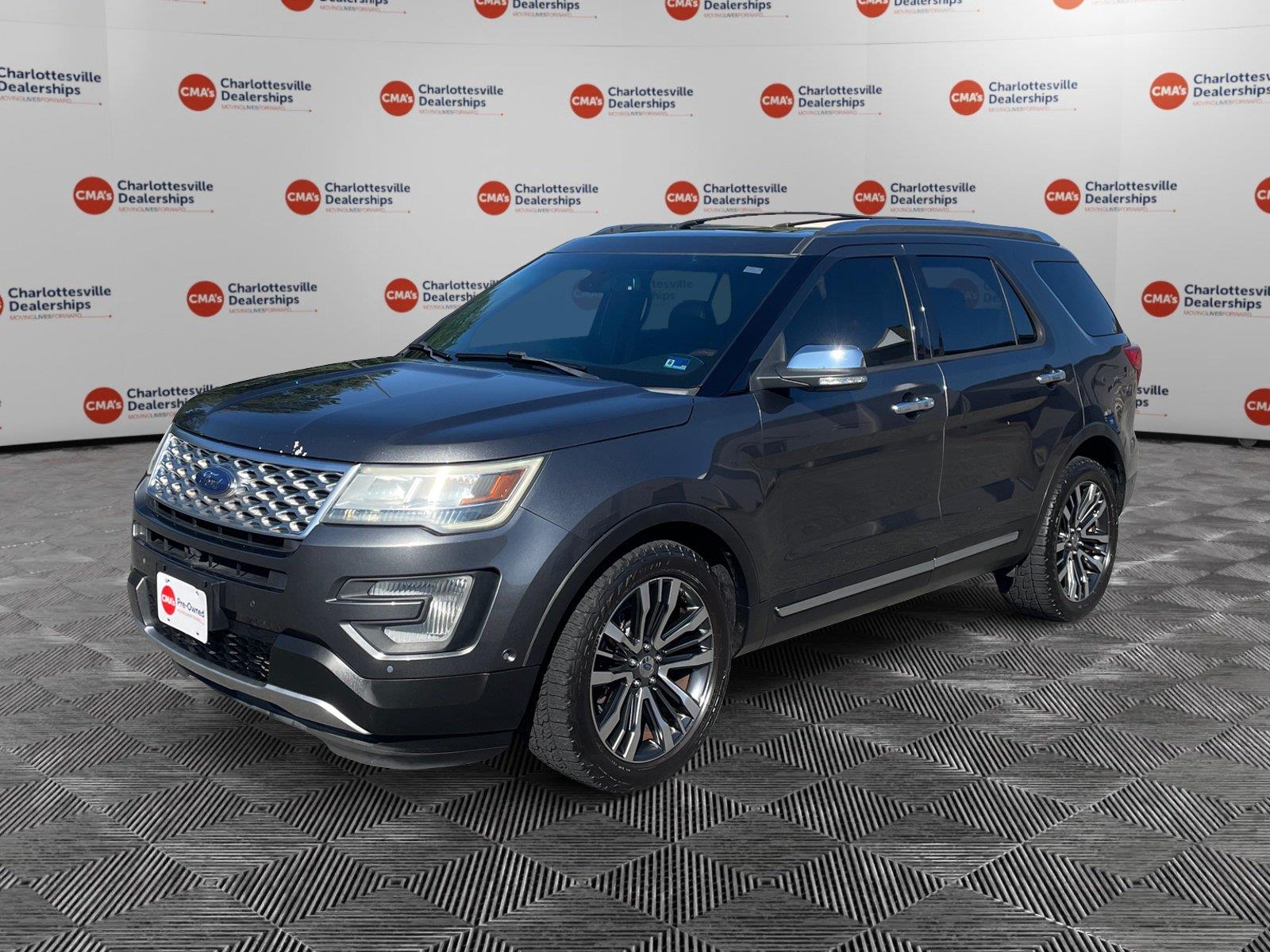 Gray (Magnetic) 2016 Ford Explorer SUV / Crossover All-Wheel Drive 6-Speed Automatic