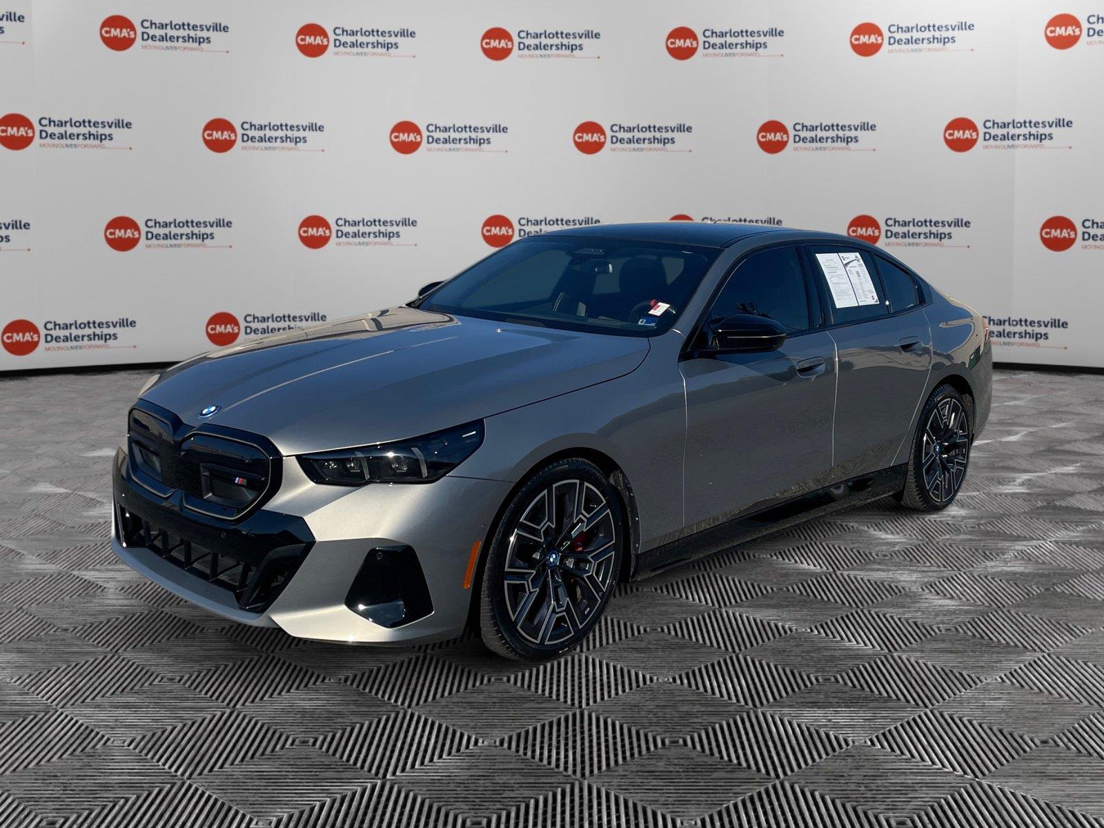 Gray (Oxide Grey Metallic) 2024 BMW i5 Sedan All-Wheel Drive Automatic