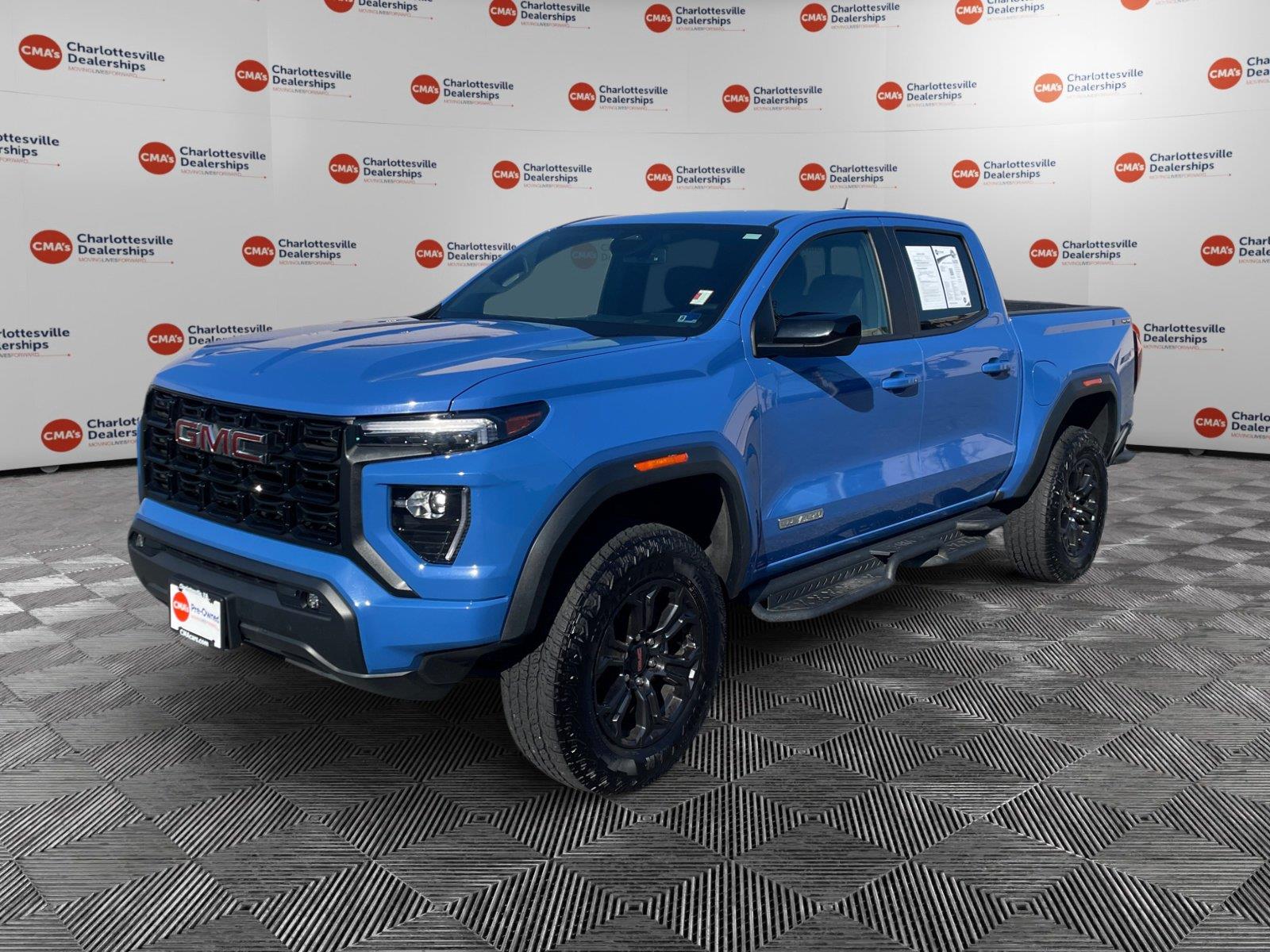 Rapids Metallic 2025 GMC Canyon Pickup Truck Four-Wheel Drive 8-Speed Automatic