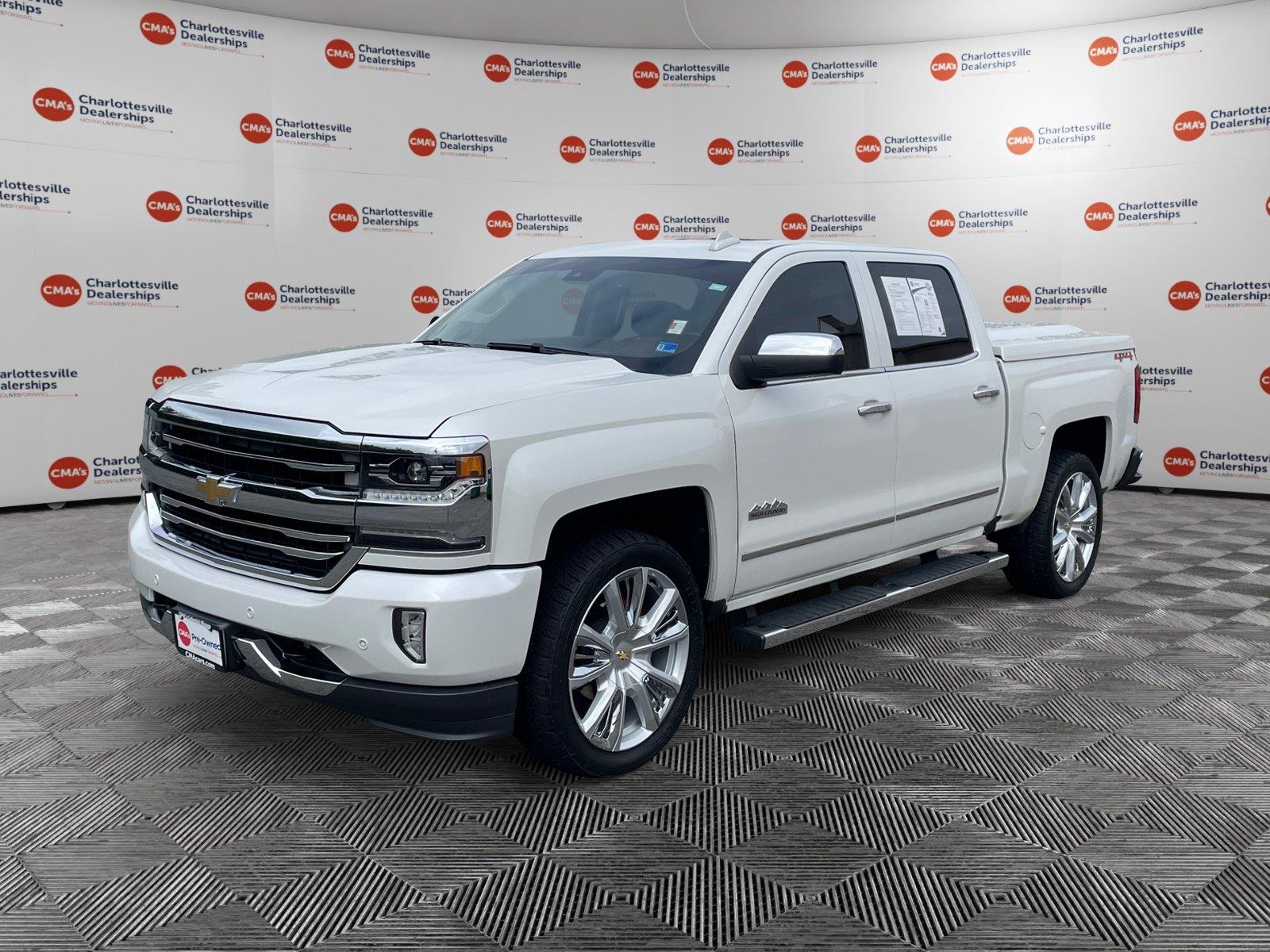 White (Iridescent Pearl Tricoat) 2017 Chevrolet Silverado 1500 Pickup Truck Four-Wheel Drive 8-Speed Automatic