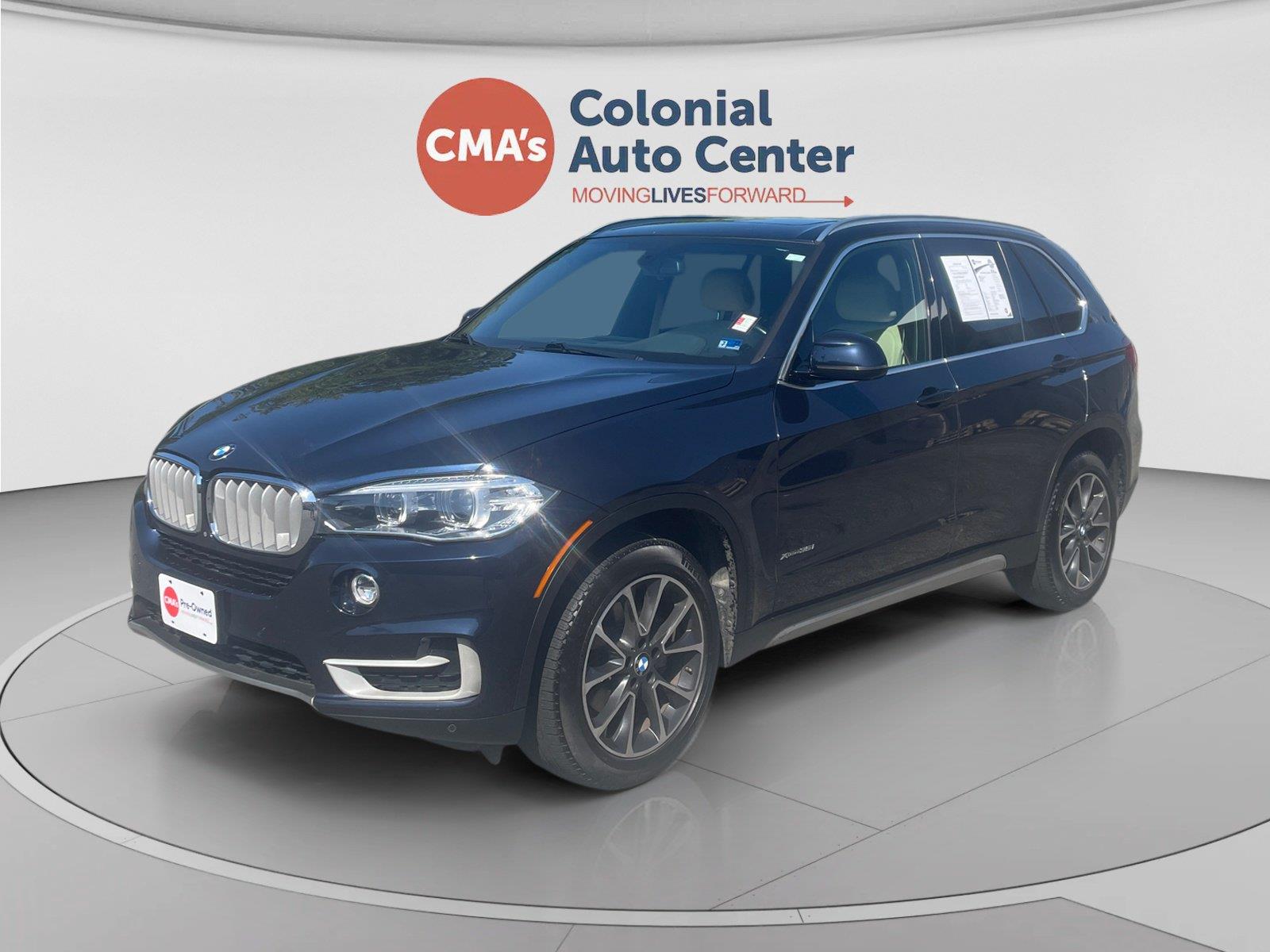 Imperial Blue Metallic 2017 BMW X5 SUV / Crossover All-Wheel Drive 8-Speed Automatic